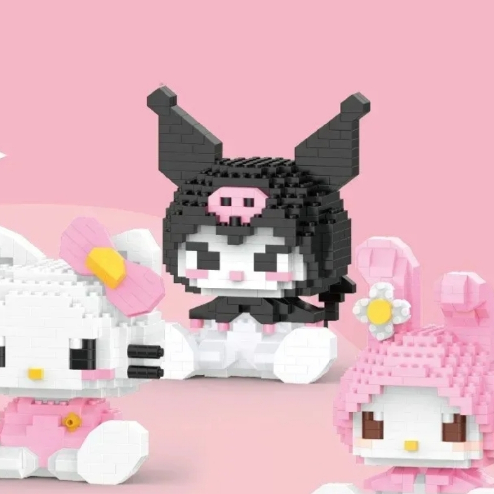 Kuromi Interlocking Bricks Set DIY - Picture 12 of 14